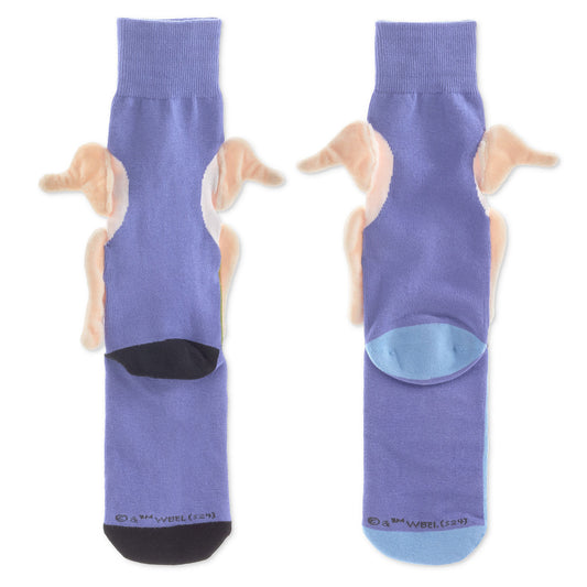 Friends (TV Show) Turkey Head Monica and Joey Novelty Socks