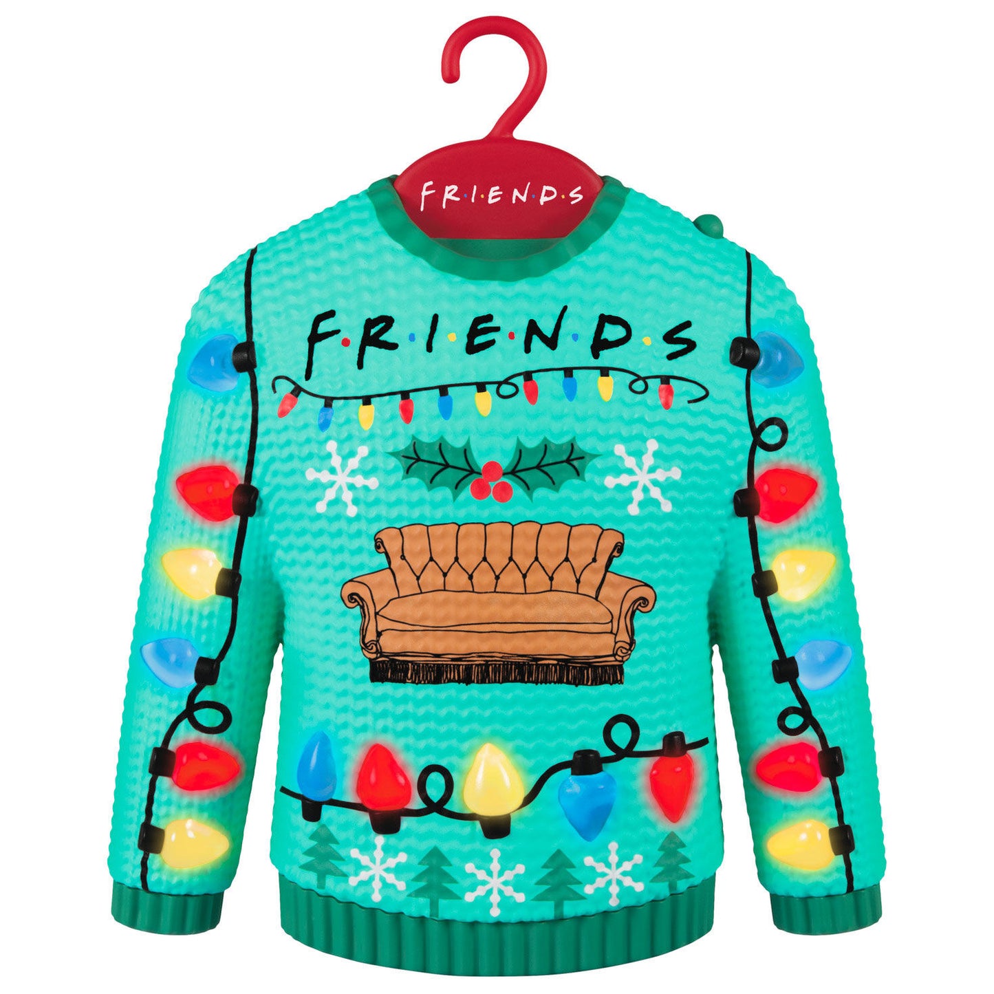 Friends "Could We Be Any More Festive?" Musical Ornament With Light — 2025 Hallmark Keepsake Christmas Ornament