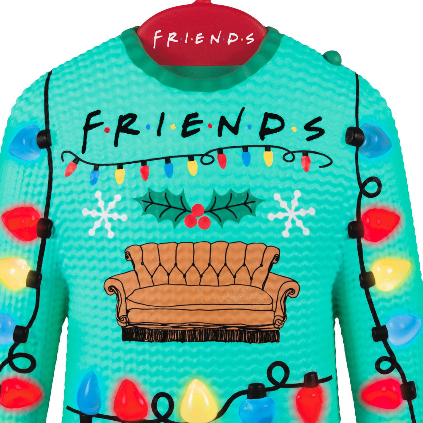 Friends "Could We Be Any More Festive?" Musical Ornament With Light — 2025 Hallmark Keepsake Christmas Ornament