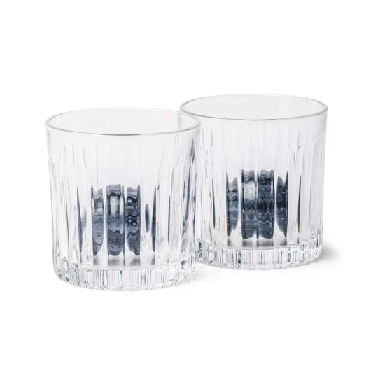Cocktail Tumbler & Whiskey Stones Set