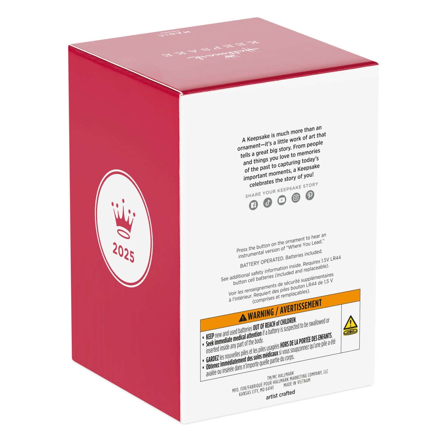 Gilmore Girls Stars Hollow Gazebo Musical — 2025 Hallmark Keepsake Christmas Ornament