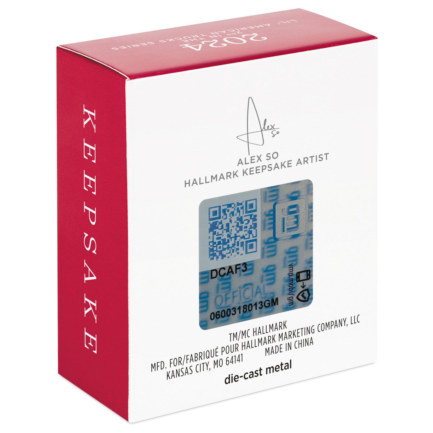 Lil' American Trucks 1972 Chevrolet® Cheyenne™ Super (Miniature) — Hallmark Keepsake Christmas Ornament