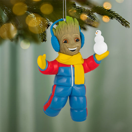 Marvel Studios I Am Groot Snow Day — 2026 Hallmark Keepsake Christmas Ornament