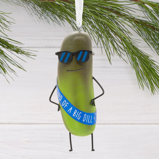 Kind of a Big Dill Pickle - Hallmark Christmas Ornament