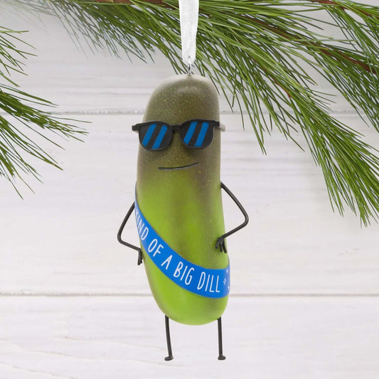 Kind of a Big Dill Pickle - Hallmark Christmas Ornament