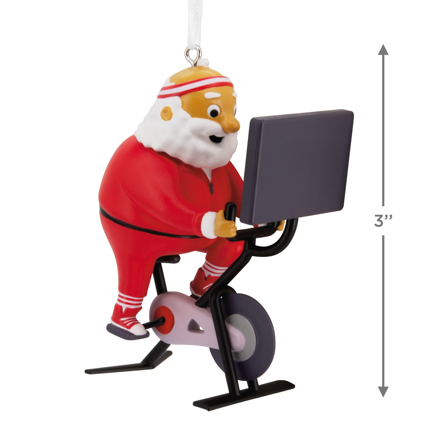 Cycling Santa - Hallmark Christmas Ornament