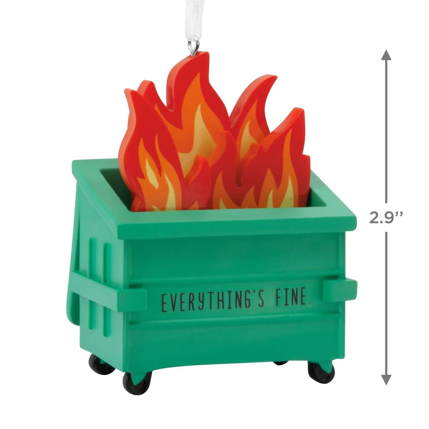 Dumpster Fire - Hallmark Christmas Ornament