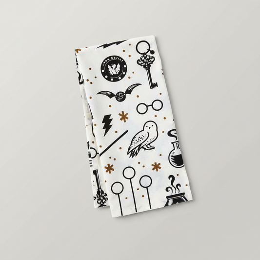 Harry Potter™ Wizarding World™ Icons Tea Towel