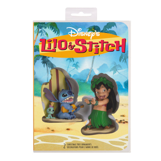 Disney Lilo & Stitch, Set of 2 - Hallmark Christmas Ornament