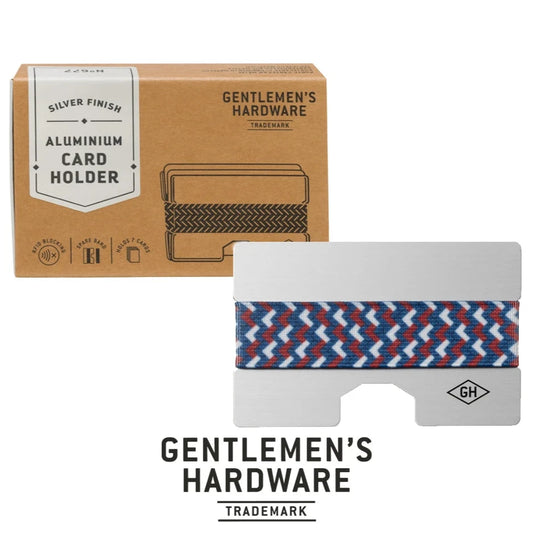 Silver Metal Card Holder