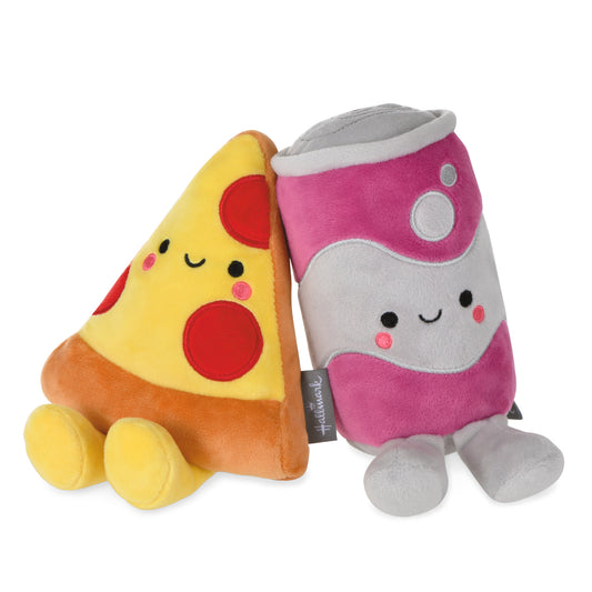 Pizza & Soda, Magnetic Plush Pair - Better Together
