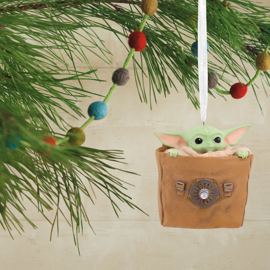 Star Wars™: The Mandalorian™ Grogu™ in Bag - Hallmark Christmas Ornament