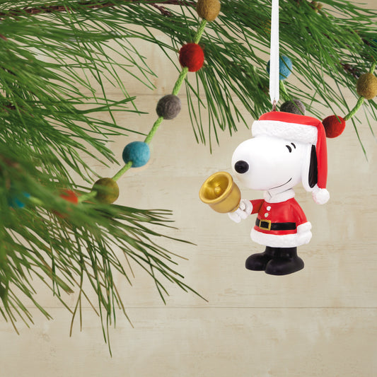 Peanuts® Snoopy Bell Ringer — Hallmark Christmas Ornament