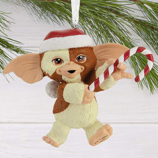 Hallmark Christmas Ornament - Gremlins Gizmo in Santa Hat