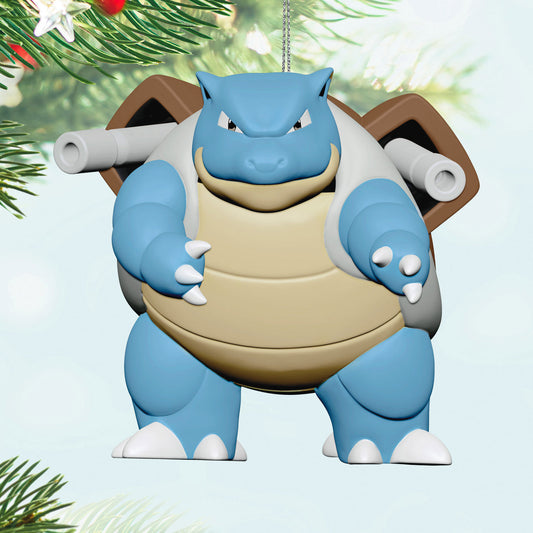 Pokémon, Blastoise — 2024 Hallmark Keepsake Christmas Ornament