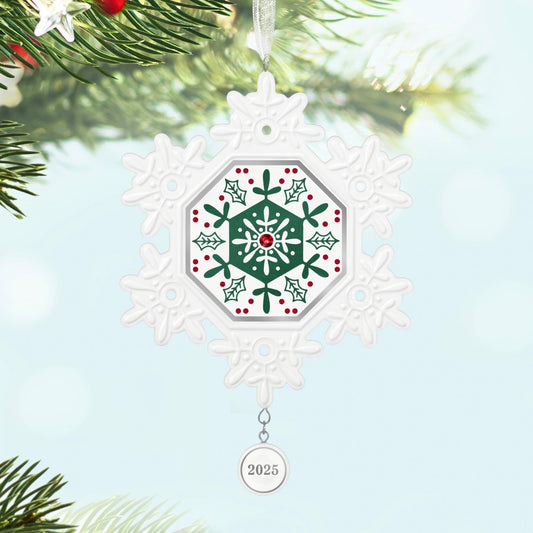 2025 Snowflake — Hallmark Keepsake Christmas Ornament