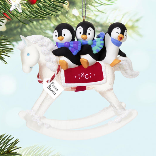 A Gift From Santa, Penguin Friends — 2025 Hallmark Keepsake Christmas Ornament