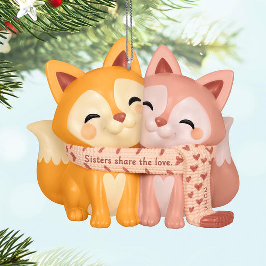 Sisters Share The Love — 2025 Hallmark Keepsake Christmas Ornament