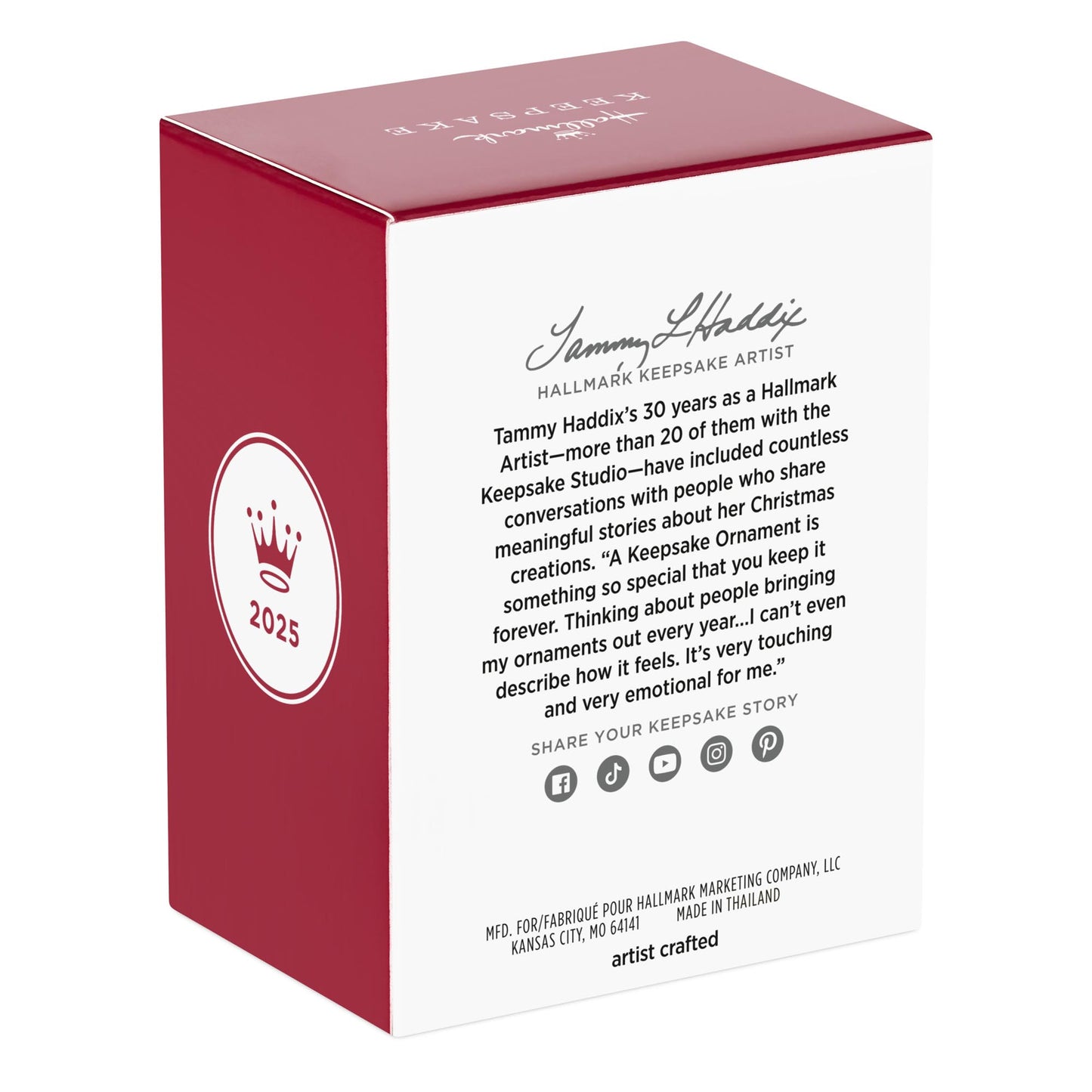 Snow Angel — 2025 Hallmark Keepsake Christmas Ornament