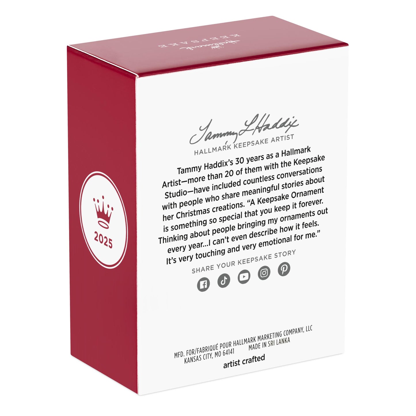 Whipping Up Holiday Love — 2025 Hallmark Keepsake Christmas Ornament