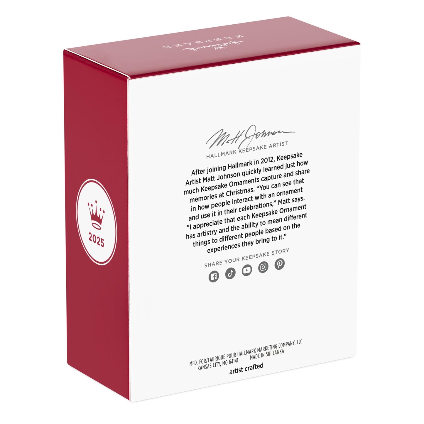 Christmas Cheers — 2025 Hallmark Keepsake Christmas Ornament