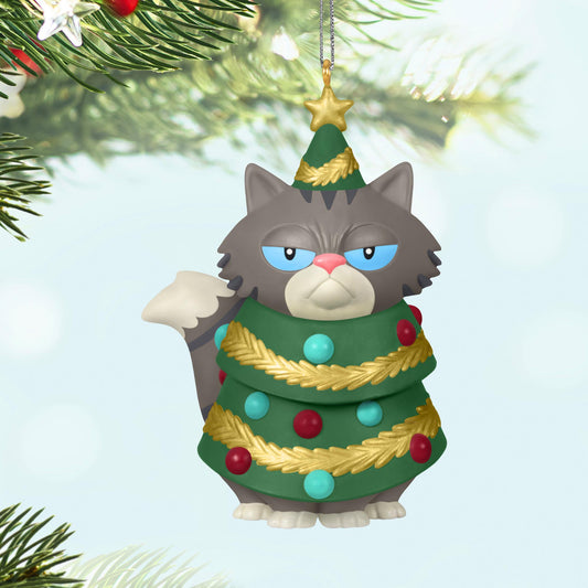 Festive Feline — 2025 Hallmark Keepsake Christmas Ornament