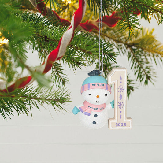 My First Christmas Snowman — Hallmark Keepsake Christmas Ornament
