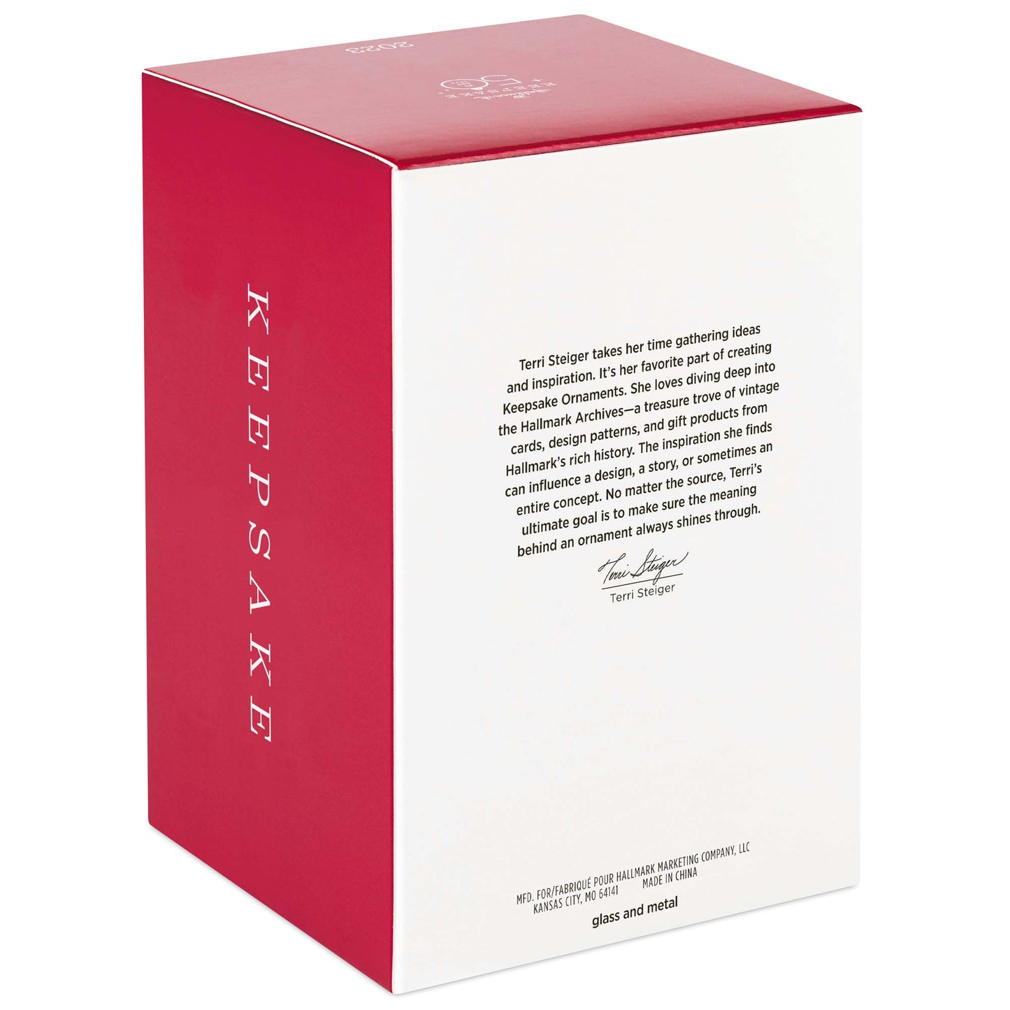 Keepsake Ornament 50th Anniversary Christmas Commemorative Special Edition — Hallmark Keepsake Christmas Ornament