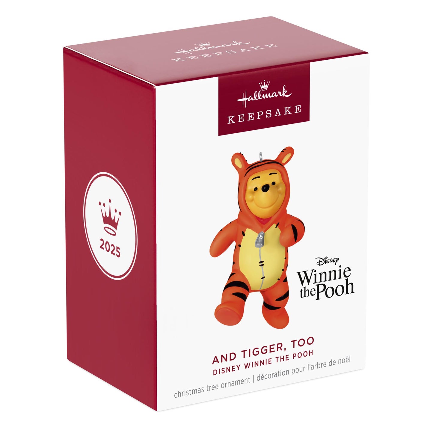 Disney Winnie the Pooh, And Tigger, Too — 2025 Hallmark Keepsake Christmas Ornament