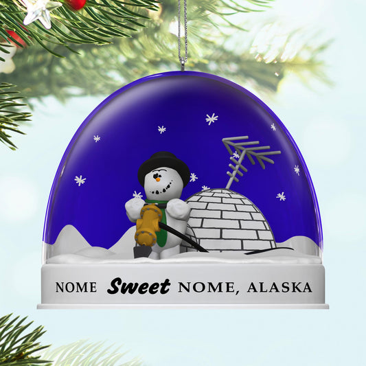 Disney and Pixar Knick Knack, Snow Globe Escape Plan — 2025 Hallmark Keepsake Christmas Ornament