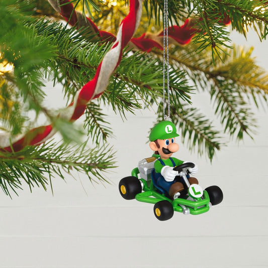 Nintendo Mario Kart, Luigi — Hallmark Keepsake Christmas Ornament