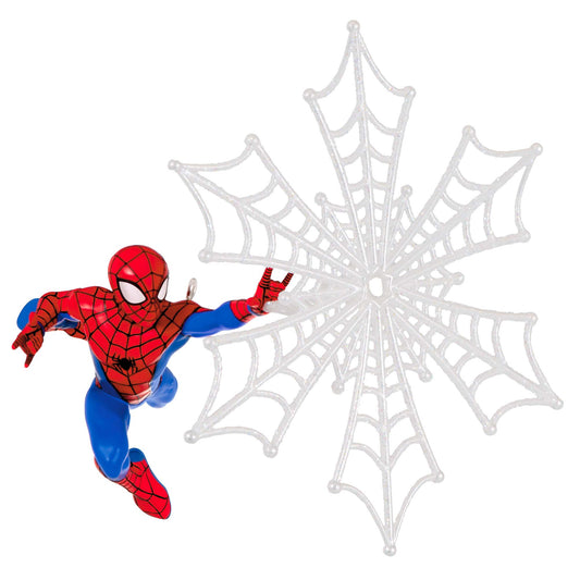 Marvel Spider—Man, Spidey Spins a Snowflake — Hallmark Keepsake Christmas Ornament
