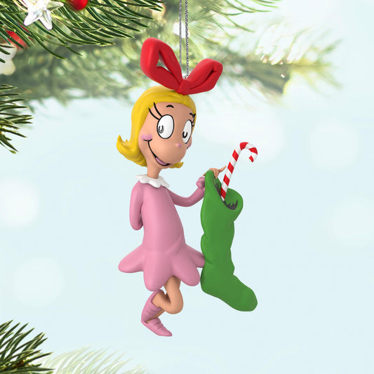 Dr. Seuss's How the Grinch Stole Christmas!™, Cindy-Lou Who — 2025 Hallmark Keepsake Christmas Ornament