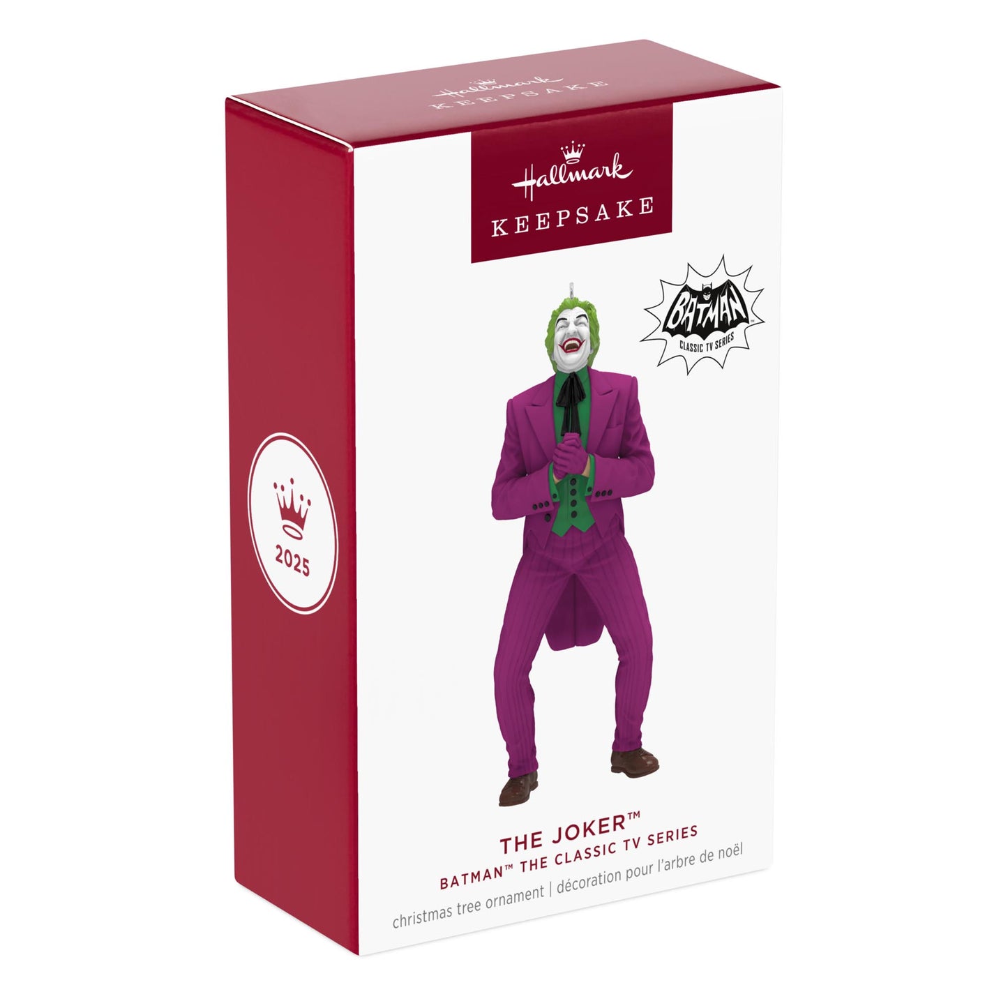 DC Batman™ The Classic TV Series, The Joker™ — 2025 Hallmark Keepsake Christmas Ornament