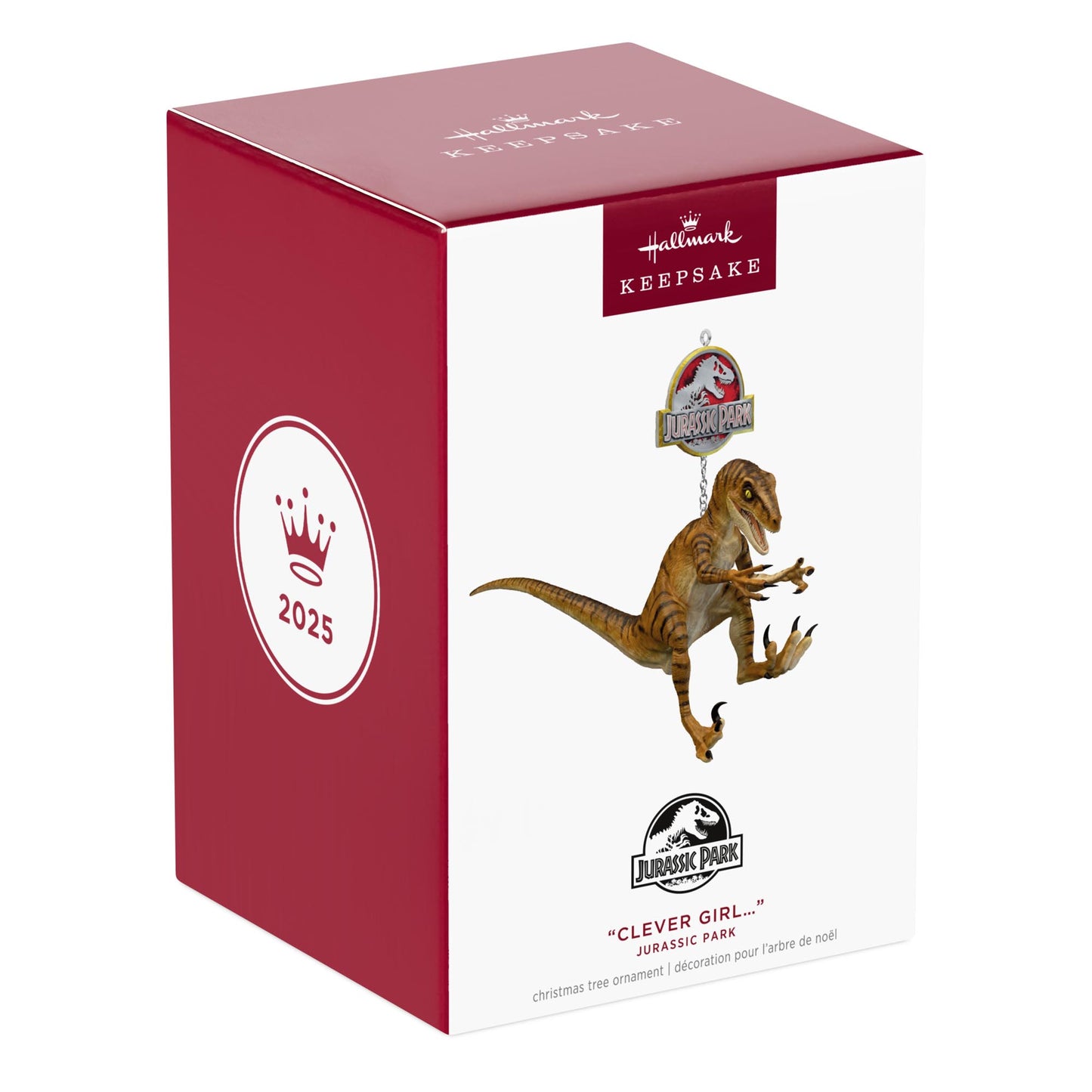Jurassic Park, "Clever Girl..." — 2025 Hallmark Keepsake Christmas Ornament