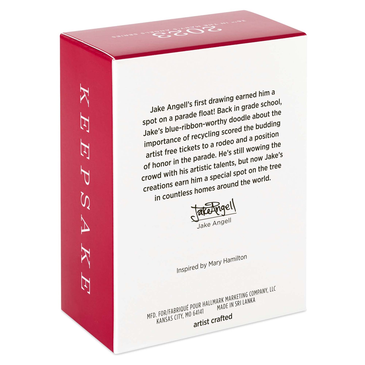 Mary's Angels Sunflower — Hallmark Keepsake Christmas Ornament