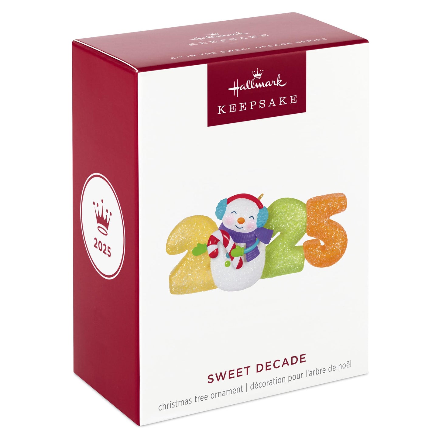 Sweet Decade, 6th in the Series — 2025 Hallmark Keepsake Christmas Ornament