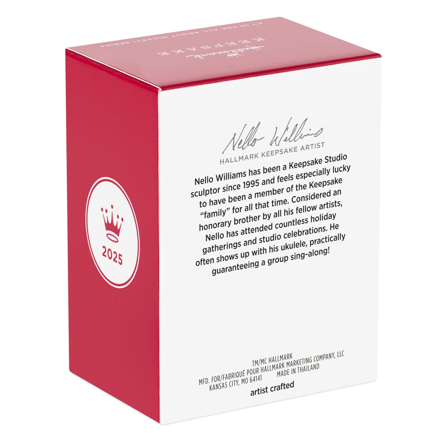 Disney Gardener Mickey, 4th in the All About Mickey! Series — 2025 Hallmark Keepsake Christmas Ornament