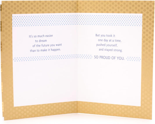 Hallmark Congratulations Card or Graduation Card (You Did It!)