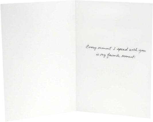 Hallmark Signature Love Card, Time Flies (Romantic Anniversary Card, Birthday Card, Sweetest Day Card)