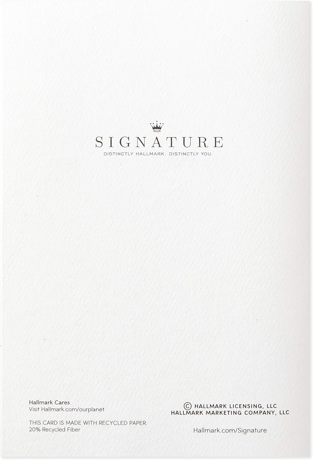 Hallmark Signature Birthday Card for Her (Orchid)