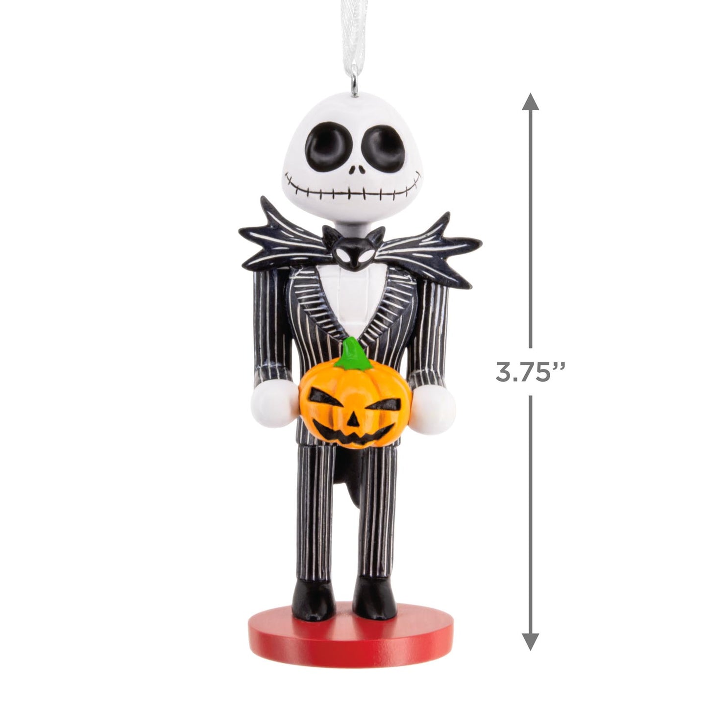 Disney Tim Burton's The Nightmare Before Christmas Jack Skellington Nutcracker - Hallmark Christmas Ornament