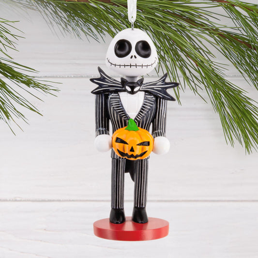 Disney Tim Burton's The Nightmare Before Christmas Jack Skellington Nutcracker - Hallmark Christmas Ornament