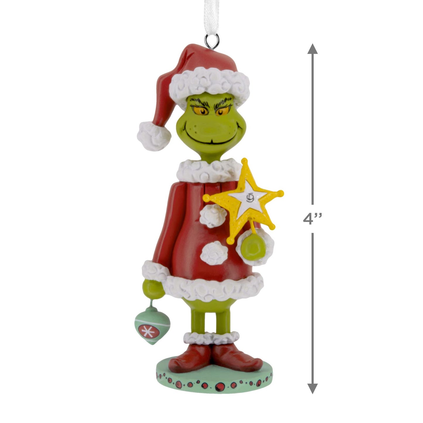 Dr. Seuss's How the Grinch Stole Christmas! Grinch Nutcracker - Hallmark Christmas Ornament