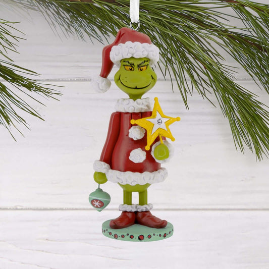 Dr. Seuss's How the Grinch Stole Christmas! Grinch Nutcracker - Hallmark Christmas Ornament