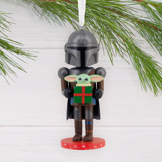 Star Wars™: The Mandalorian™ and Grogu™ Nutcracker - Hallmark Christmas Ornament