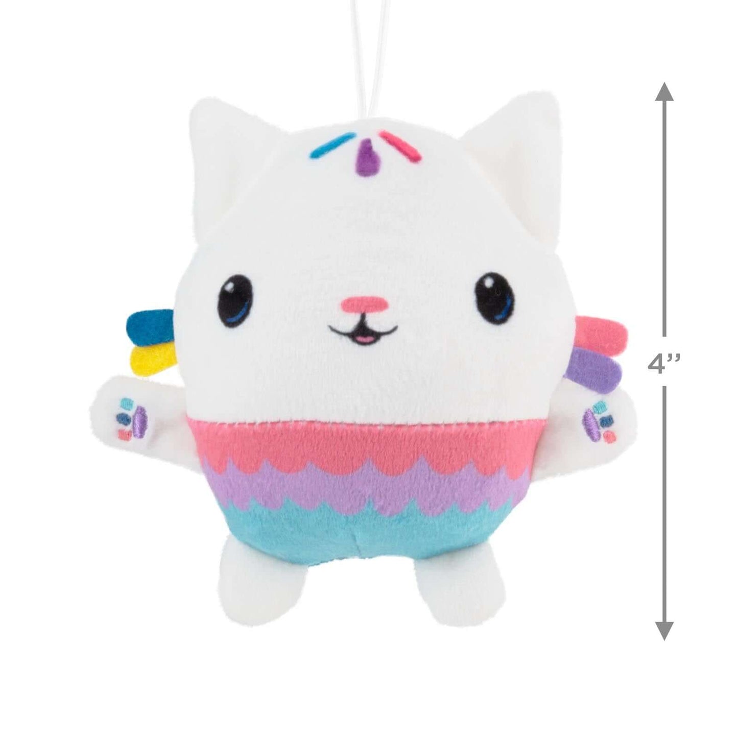 Gabby's Dollhouse Cakey Cat, Fabric - Hallmark Christmas Ornament