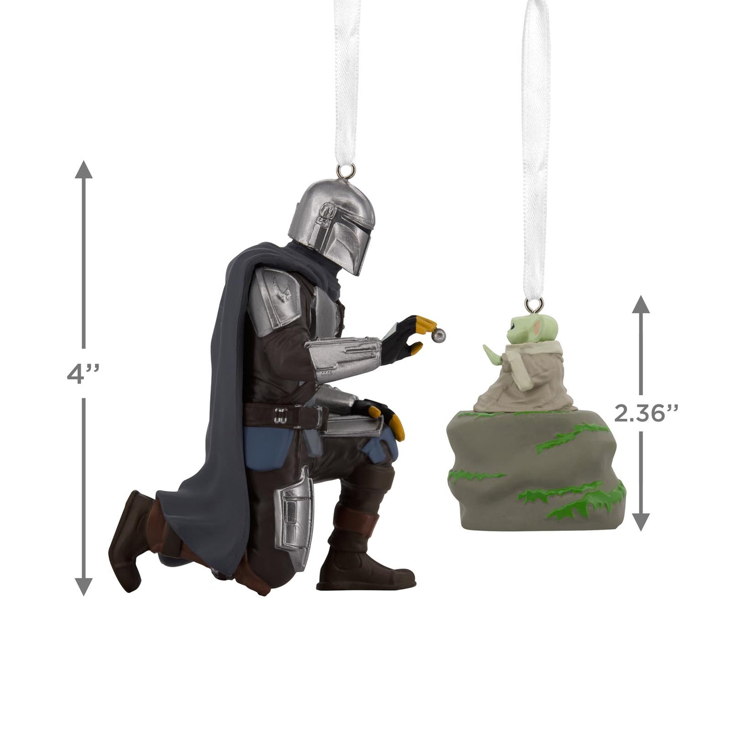 Star Wars™: The Mandalorian™ and Grogu™, Set of 2 - Hallmark Christmas Ornament