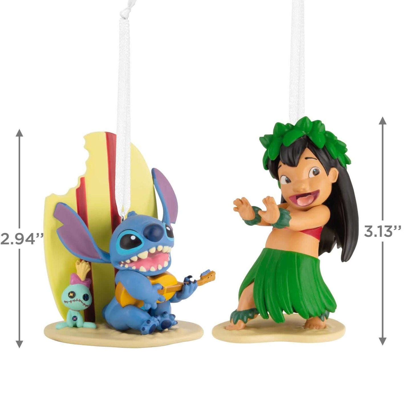 Disney Lilo & Stitch, Set of 2 - Hallmark Christmas Ornament