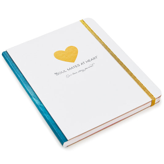 Soul Mates at Heart: Our Love Story Prompted Journal
